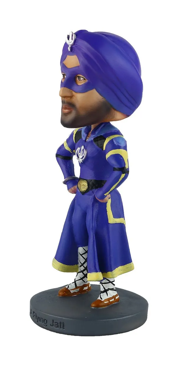Flying_Jatt_Standing_Bobblehead_Handmade_Resin_Cartoon_Figurine