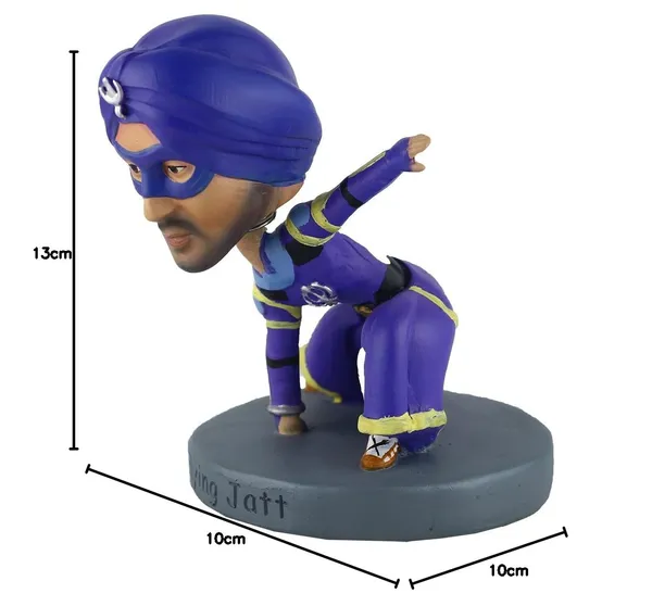 Flying_Jatt_Launching_Bobblehead_Handmade_Resin_Cartoon_Figurine