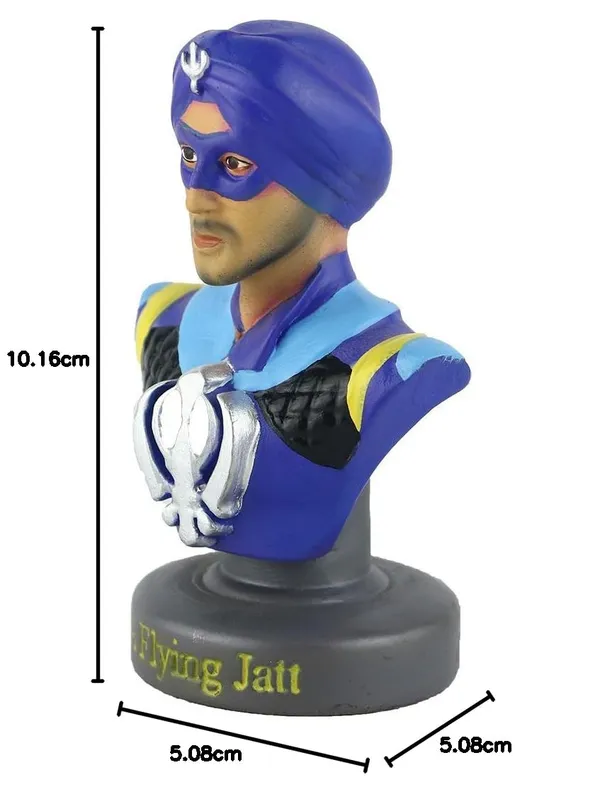 Flying_Jatt_Bobblehead_Handmade_Polyresin_Cartoon_Figurine
