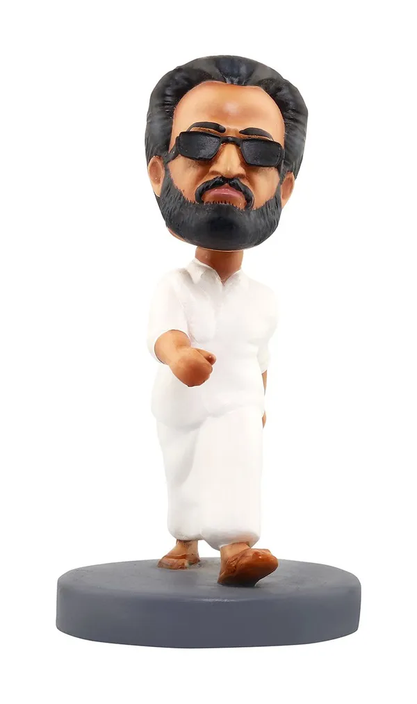 Rajinikanth_Bobblehead_Handmade_Resin_Cartoon_Figurine