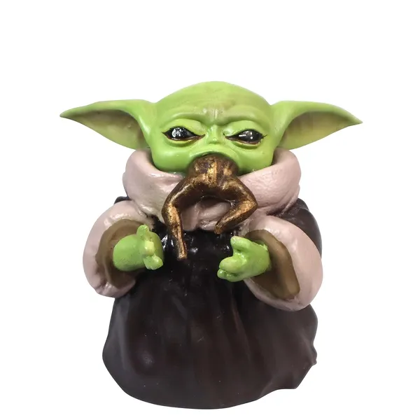 Baby_Yoda_Frog_Hand_Painted_Collectible_Polystone_Cartoon_Figurine