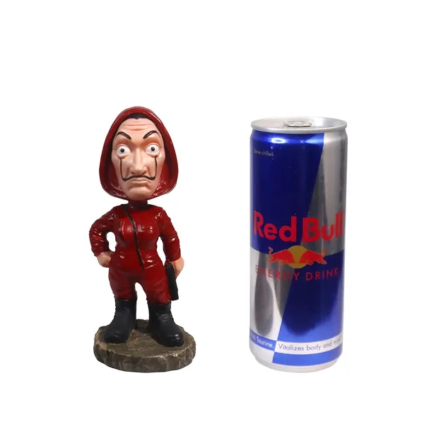 Nairobi_Tokyo_Money_Hiest_Bobblehead_Handmade_Polystone_Cartoon_Figurine