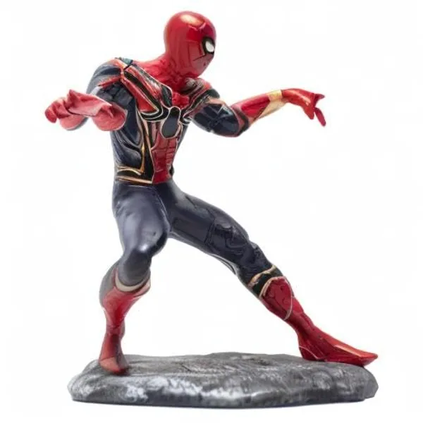 Spiderman_Infinity_War_Hand_Painted_Collectible_Resin_Cartoon_Figurine