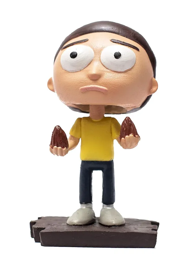 Morty_Smith_Bobblehead_Handmade_Resin_Cartoon_Figurine