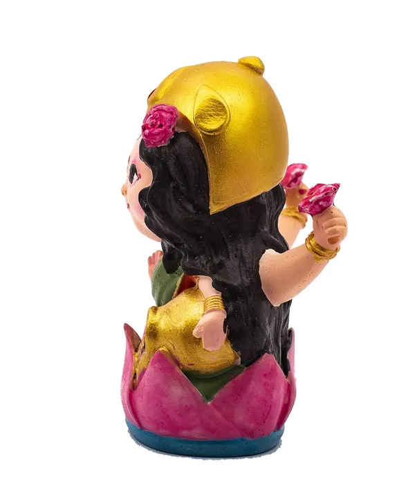 Maa_Laxmi_Miniature_Hand_Painted_Collectible_Cartoon_Figurine