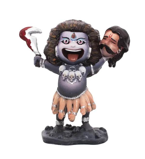 Maa_Kali_Hand_Painted_Collectible_Cartoon_Figurine