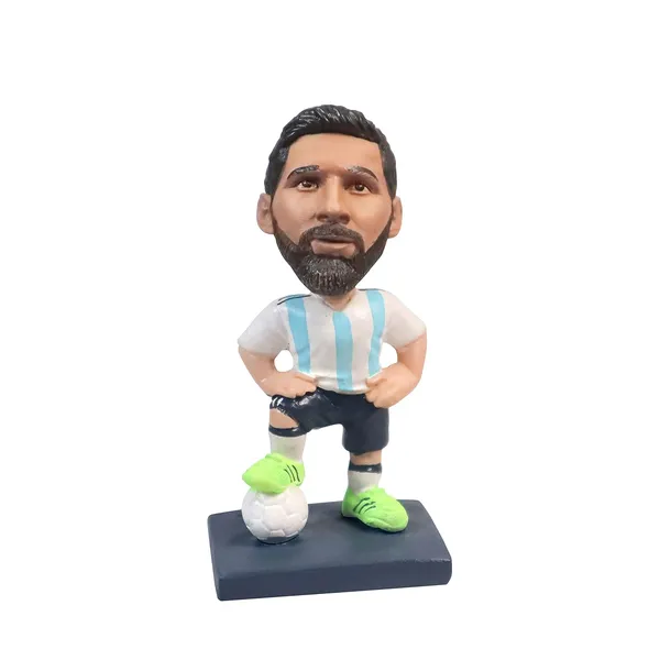 Lionel_Messi_Bobblehead_Handmade_Polystone_Cartoon_Figurine