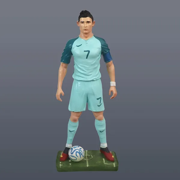 Ronaldo_Hand_Painted_Collectible_Polystone_Cartoon_Figurine