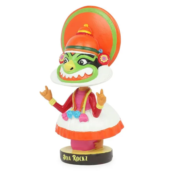 Deva_Rockz_Kathakali_Bobblehead_Handmade_Resin_Cartoon_Figurine