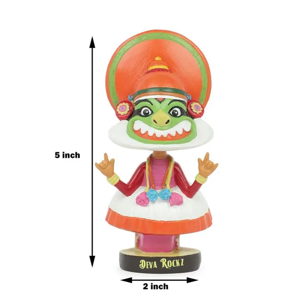 Deva_Rockz_Kathakali_Bobblehead_Handmade_Resin_Cartoon_Figurine