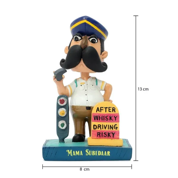 Mama_Subedaar_Bobblehead_Handmade_Resin_Cartoon_Figurine