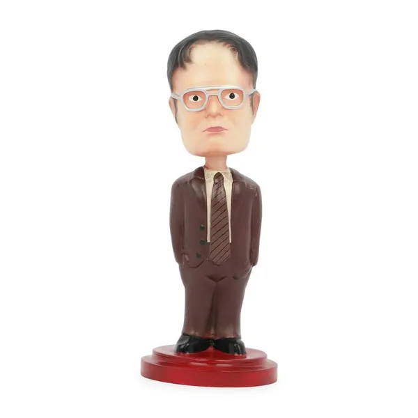 Dwight_Schrute_Bobblehead_Handmade_Resin_Cartoon_Figurine