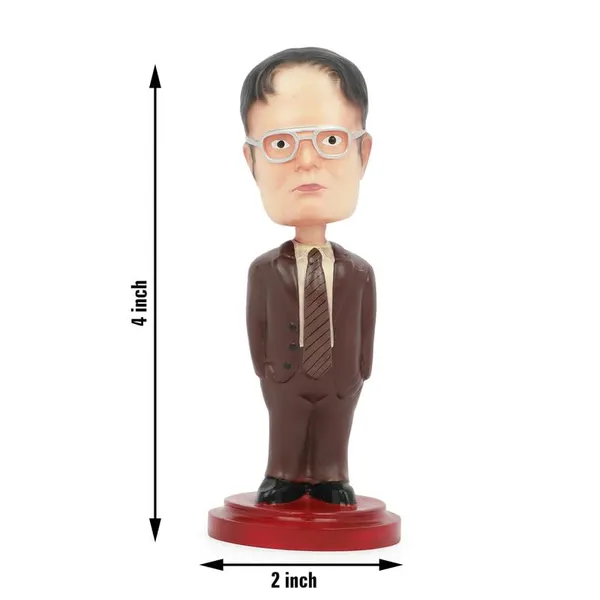 Dwight_Schrute_Bobblehead_Handmade_Resin_Cartoon_Figurine
