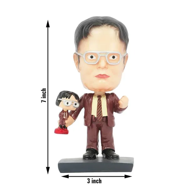 Dwight_Schrute_Bobblehead_Handmade_Resin_Cartoon_Figurine