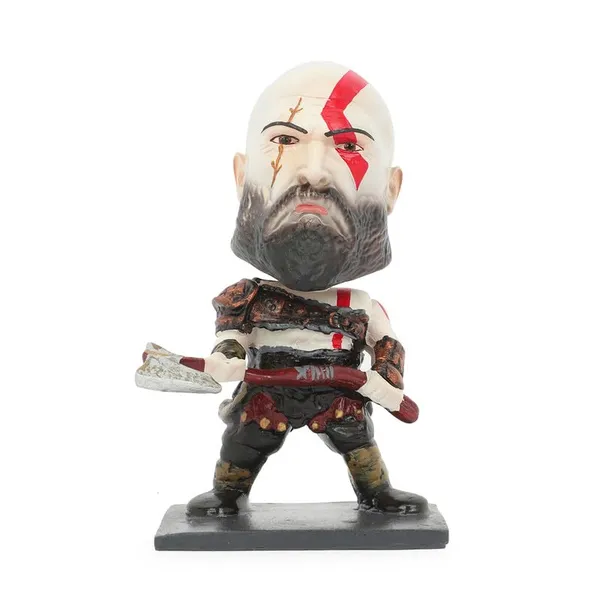 Kratos_Ragnarok_Bobblehead_Handmade_Resin_Cartoon_Figurine