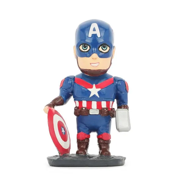 Blue_Captain_America_Bobblehead_Handmade_Resin_Cartoon_Figurine