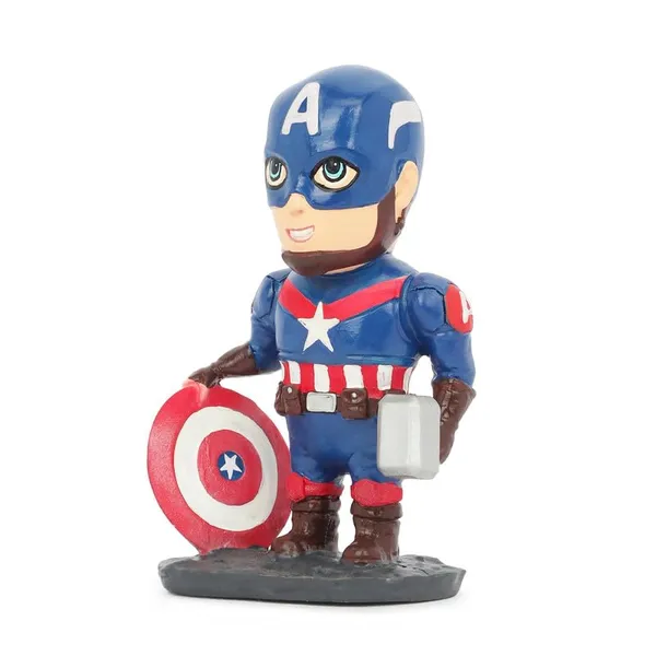 Blue_Captain_America_Bobblehead_Handmade_Resin_Cartoon_Figurine