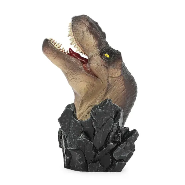 Red_Dinosaur_Bust_Hand_Painted_Collectible_Resin_Cartoon_Figurine