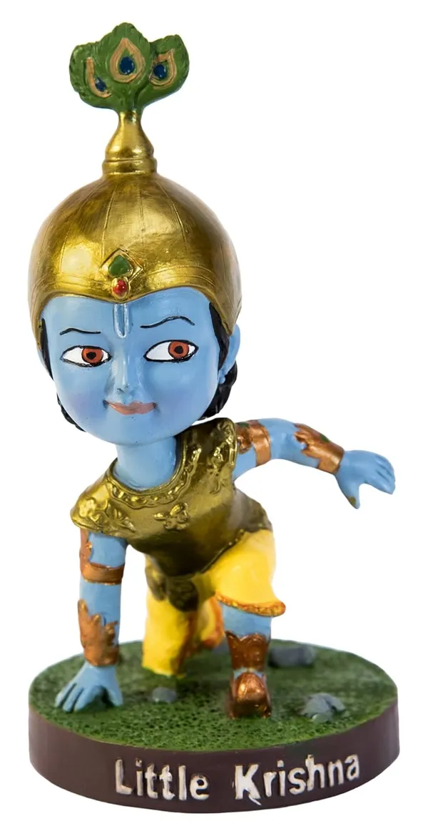 Blue_Little_Krishna_Bobblehead_Handmade_Cartoon_Figurine