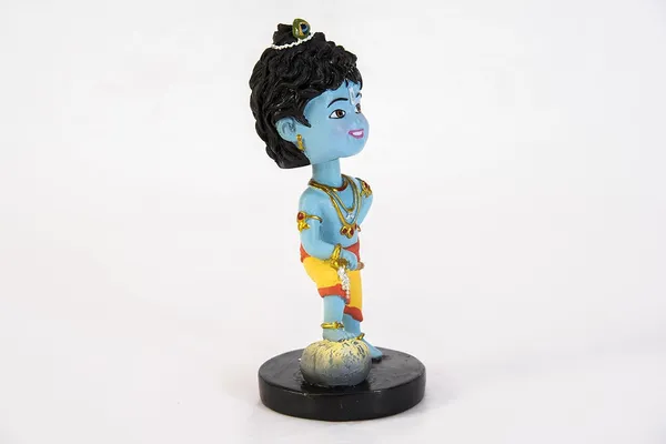 Little_Krishna_Standing_Bobblehead_Handmade_Cartoon_Figurine
