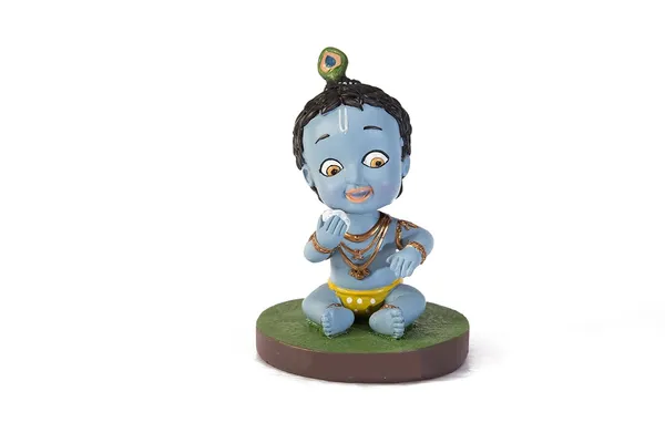 Little_Krishna_Bobblehead_Handmade_Cartoon_Figurine
