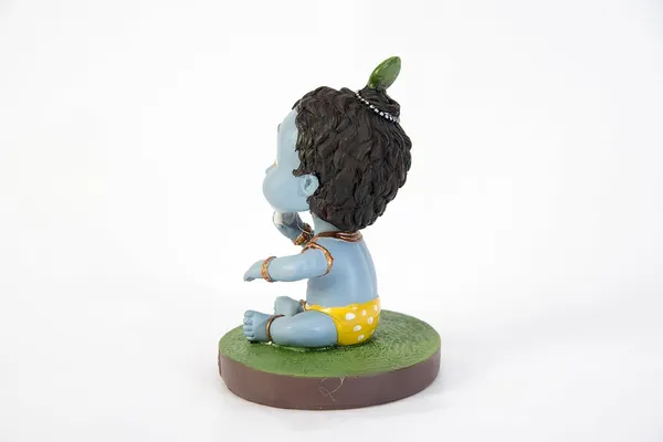 Little_Krishna_Bobblehead_Handmade_Cartoon_Figurine
