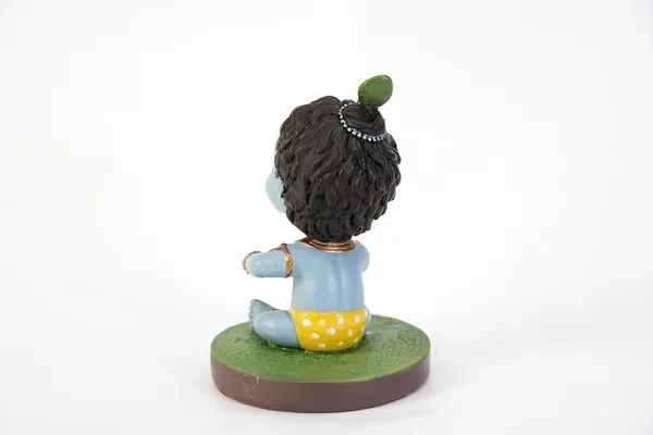 Little_Krishna_Bobblehead_Handmade_Cartoon_Figurine