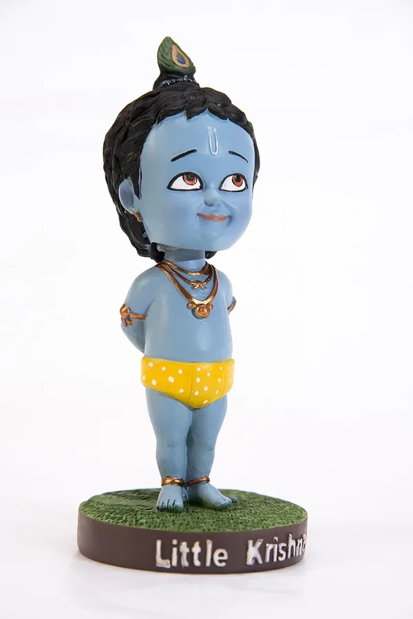 Little_Krishna_Baby_Bobblehead_Handmade_Cartoon_Figurine