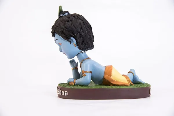 Little_Krishna_Lying_Bobblehead_Handmade_Cartoon_Figurine