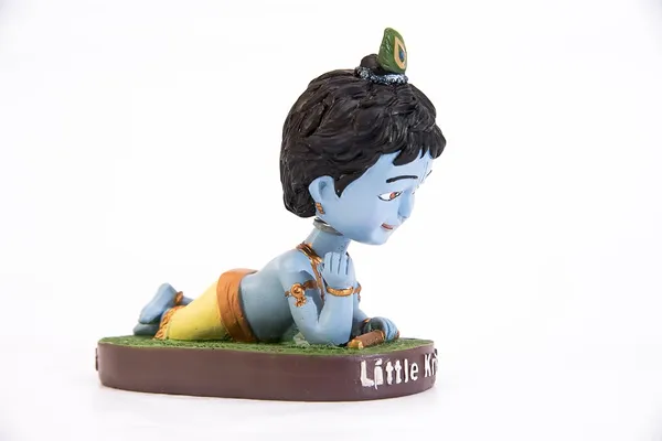 Little_Krishna_Lying_Bobblehead_Handmade_Cartoon_Figurine