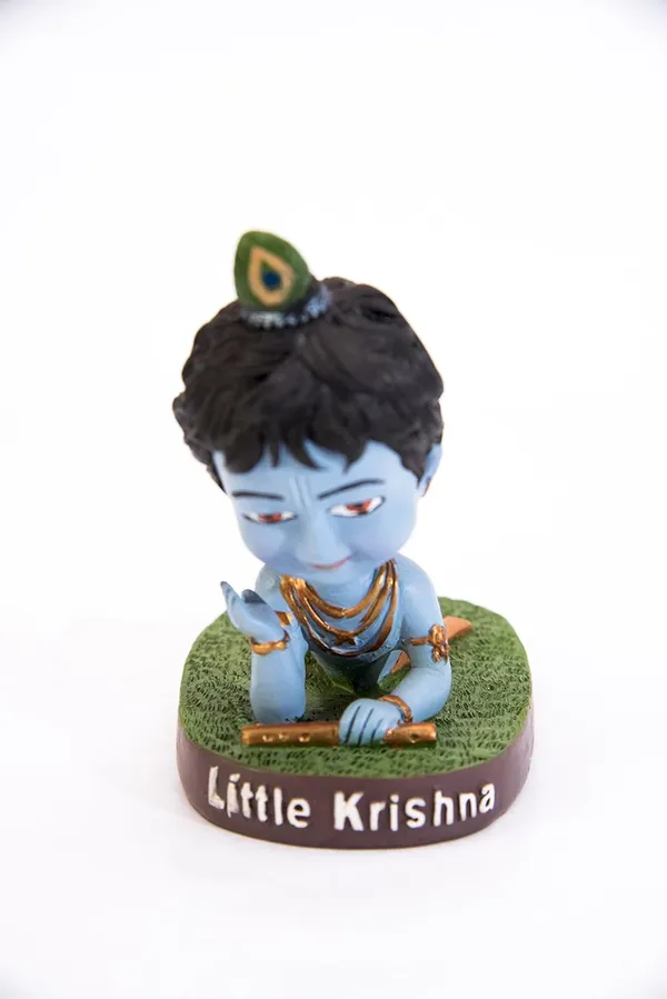 Little_Krishna_Lying_Bobblehead_Handmade_Cartoon_Figurine