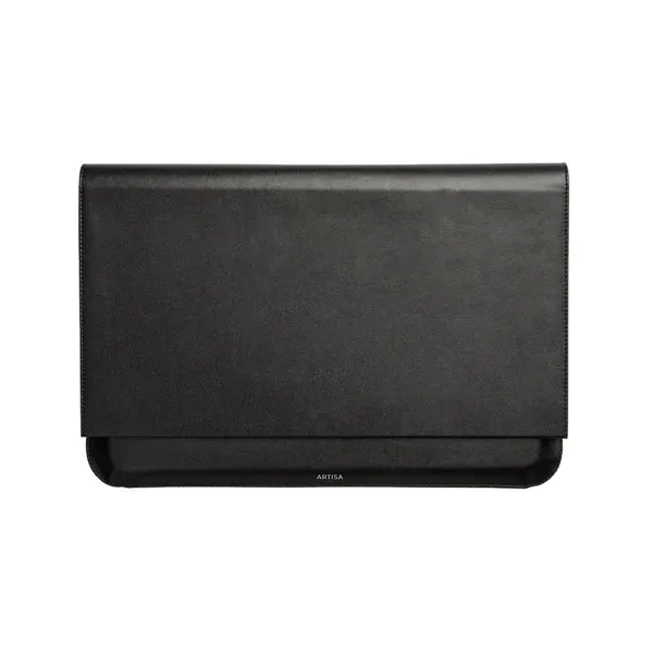 Black_Wax_Leather_Premium_&_Elegant_Laptop_Sleeve_For_Unisex