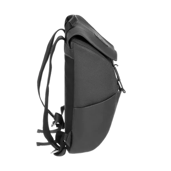 Black_Wax_Leather_Premium_&_Elegant_Wing_Backpack_For_Unisex