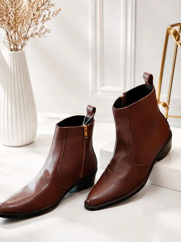 Brown_Leather_Cuban_Heel_Boots_For_Men_Premium_&_Elegant