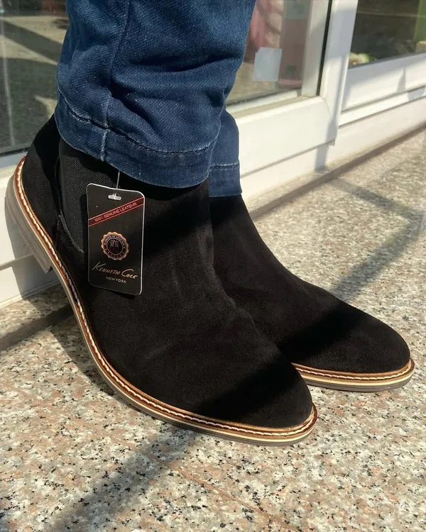Black_Swed_Leather_Chealsea_Boot_For_Men