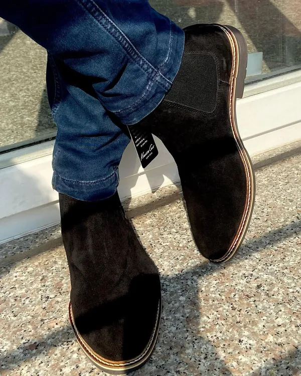 Black_Swed_Leather_Chealsea_Boot_For_Men