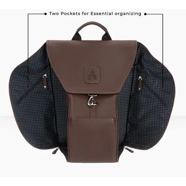 Brown_Faux_Leather_Premium_&_Elegant_Wing_Backpack_For_Unisex