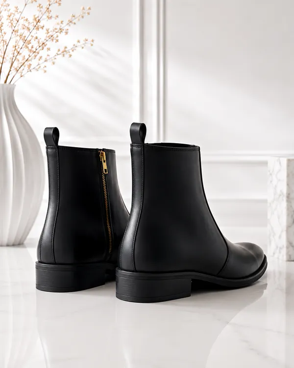 Black_Leather_Cuban_Heel__Boots_For_Men_Premium_&_Elegant