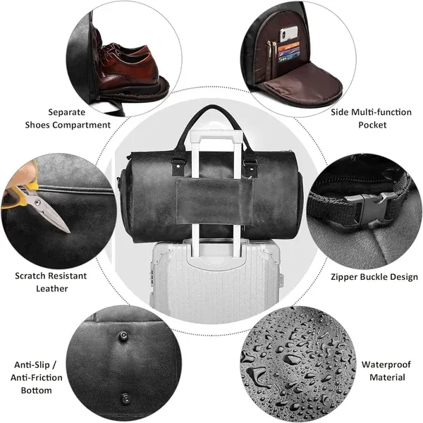 Black_Wax_Leather_Premium_&_Elegant_Duffel_Bag_For_Unisex