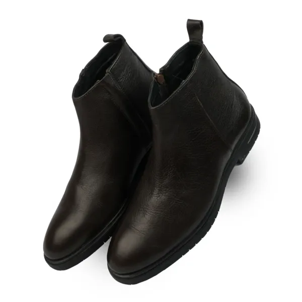 Black_Leather_Chealsea_Boot_With_Chain_For_Men