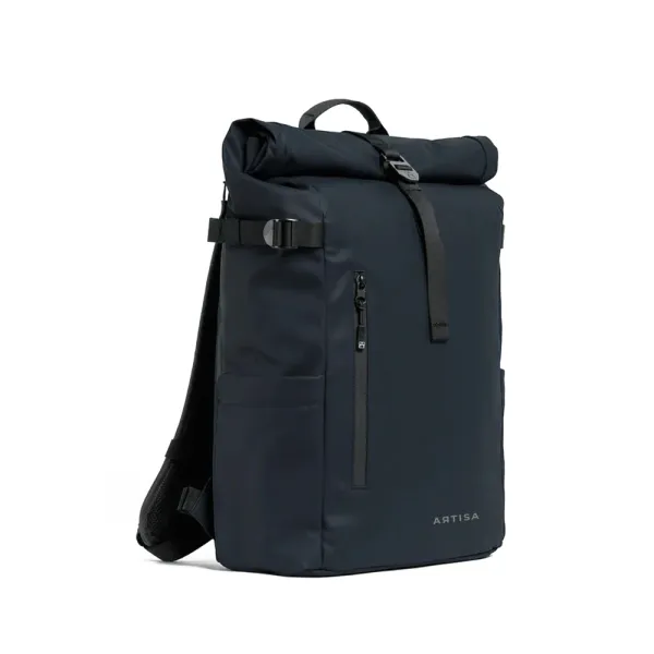 Sleek_Waterproof_16.5_L_Backpack_Laptops_+_Luggage_Strap_Stale_Orange_For_Unisex_(Pack_Of_2)