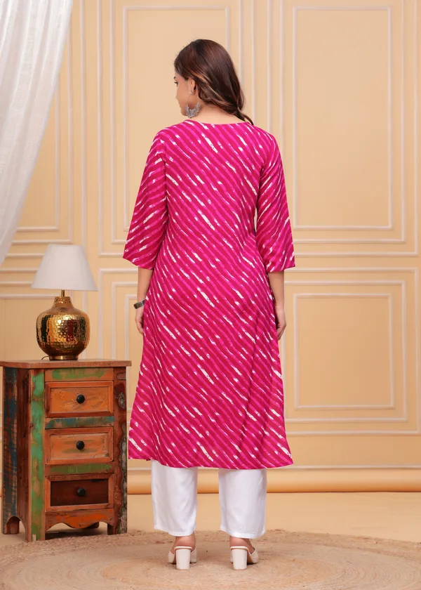 Rani_Leheriya_Printed_Embroidered_Mirror_Work_Straight_Kurta_With_Palazzo_For_Women