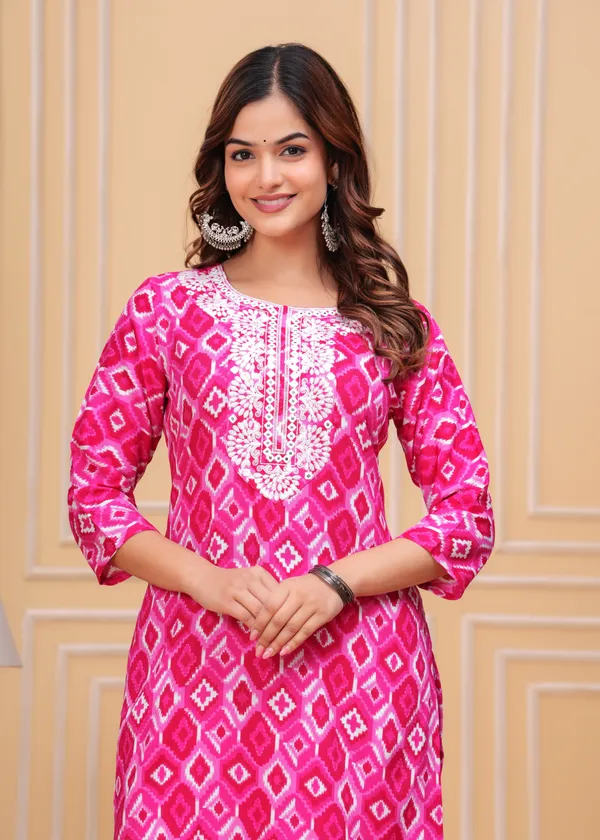 Pink_Geometric_Printed_Embroidered_Mirror_Work_Straight_Kurta_For_Women