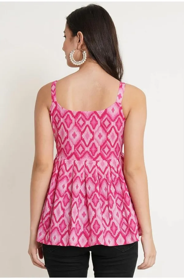 Pink_Floral_Printed_Regular_Cami_Crop_Tops_For_Women