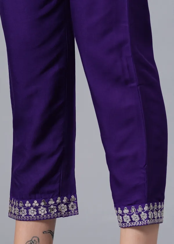Purple_Embroidered_Sequinned_Anarkali_Kurta_&_Trousers_With_Dupatta_For_Women