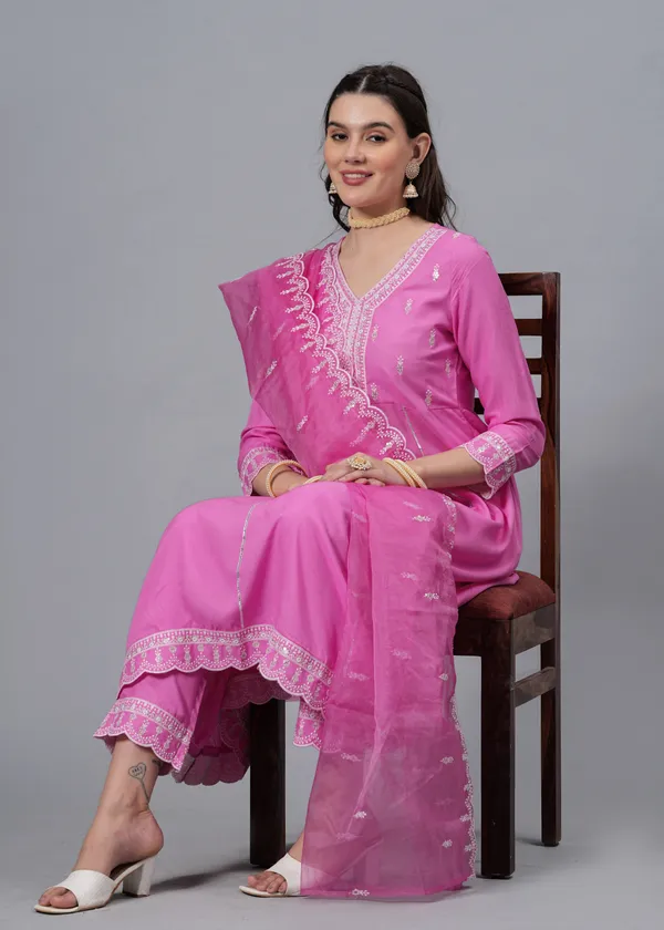 Pink_Ethnic_Motifs_Embroidered_Regular_Sequinned_Anarkali_Kurta_With_Palazzos_&_Dupatta_For_Women