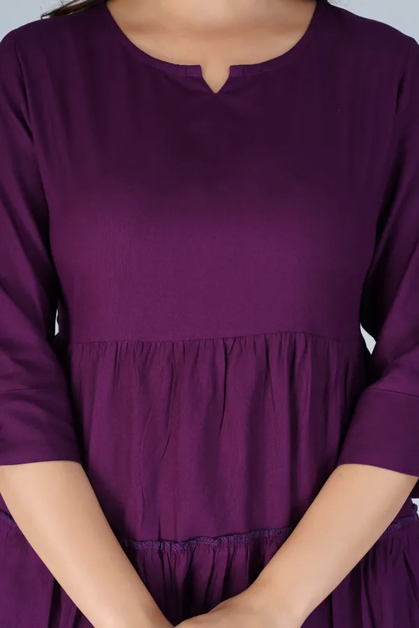 Purple_Tiered_Longline_Top_For_Women