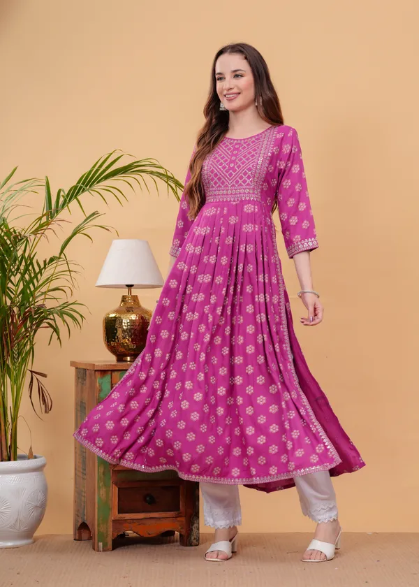 Pink_Ethnic_Motifs_Printed_Sequinned_Anarkali_Kurta_For_Women