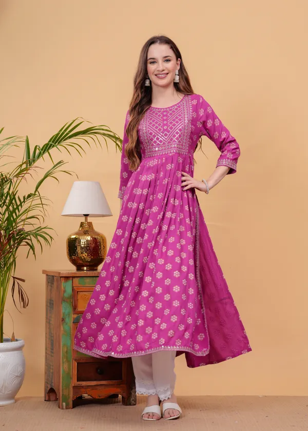 Pink_Ethnic_Motifs_Printed_Sequinned_Anarkali_Kurta_For_Women