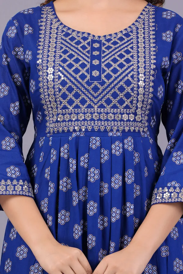 Blue_Floral_Embroidered_Sequinned_Kurta_With_Palazzos_&_With_Dupatta_For_Women